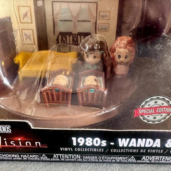 Funko Mini Moments WandaVision | 1980s Wanda & Agnes | Special Edition | NIB ✨ - Picture 7 of 7